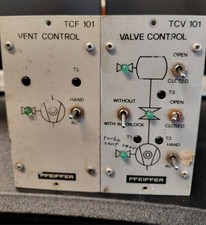 Balzers QME 311 Electrometer Amplifier + Pfeiffer TCF 101 & TCV 101 Vacuum...