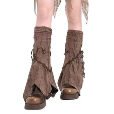 Women s Subcultures Leg Warmer Punk Leg Sleeves Knee Highs Socks Streetwear