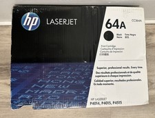 Genuine HP 64A Black CC364A Print Cartridge New Box Little Damage