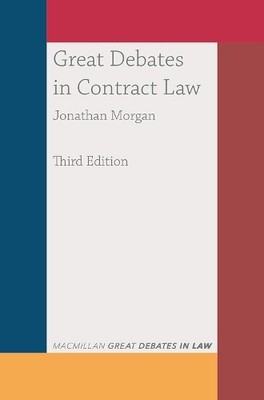 Jonathan Morgan Great Debates in Contract Law (Paperback) (UK IMPORT)