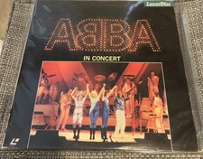 Laserdisc LD ABBA IN CONCERT EXTENDED VG