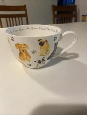 Portobello My Best Friend Has 4 Paws Large Fine Bone China Coffee Tea Cup Mug