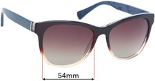 SFx Replacement Sunglass Lenses fits Ralph Lauren RA 5196 - 54mm Wide