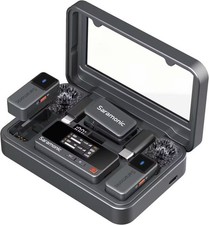 Saramonic - Air 2-Person Mini Wireless Clip-On Mic System w/ Lavaliers for Ca...