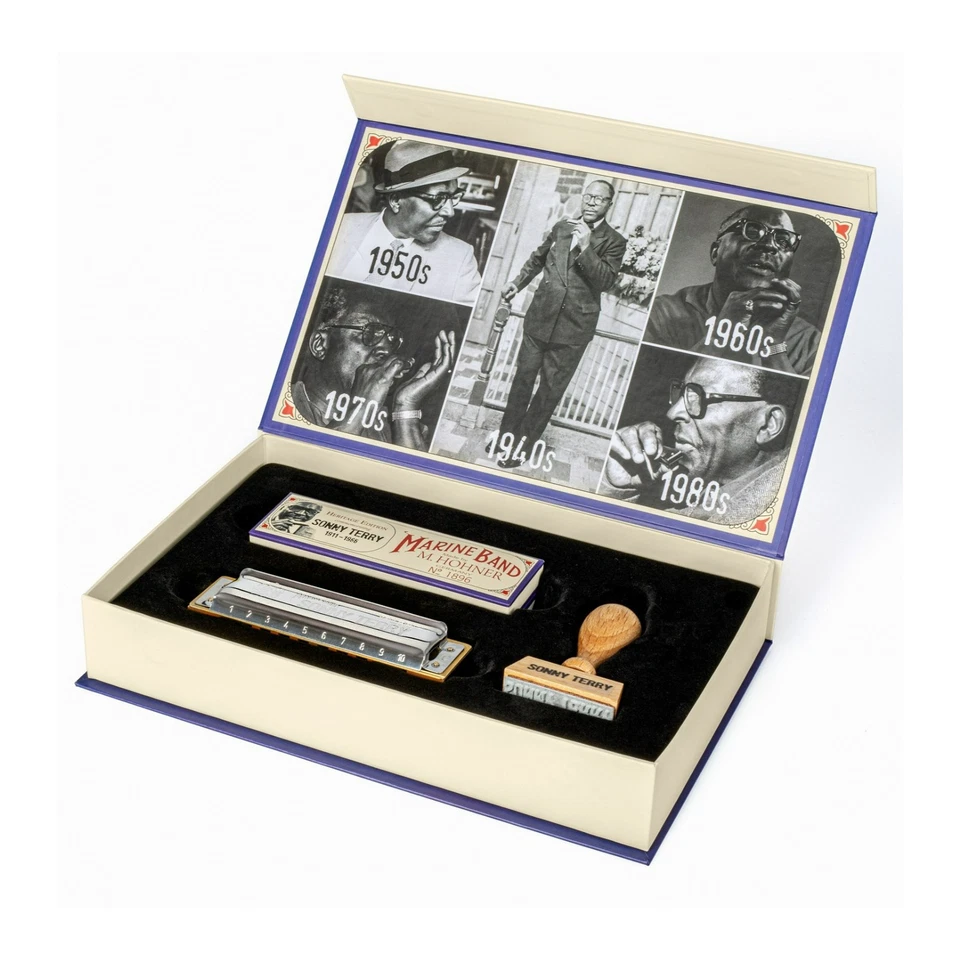 Hohner Sonny Terry Heritage Edition Diatonic Harmonica VINTAGE - Image 4 of 4
