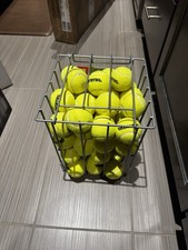 GAMMA Sports Tennis Ball Hopper Hi-Rise 75 Heavy Duty Silver - Durable, Convenie