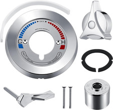 Symmons/Temptrol Retrofit Trim Kit for Tub and Shower Faucets, Polished Chrome