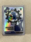 JAXSON DART 2025 Panini Prizm Football SILVER PRIZM ROOKIE GEAR RELIC PATCH RC
