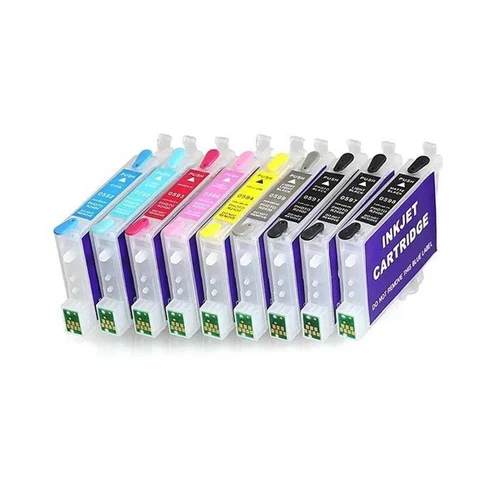 kompatible Stylus Photo R2400 nachfüllbare Tintenpatrone T0591-T0599 mit ARCChips - Bild 2 von 5