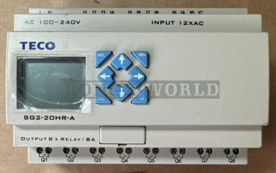 1PCS New TECO SG2-20HR-A Programmable Controller AC100-240V #A6-22