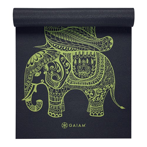 Gaiam Premium Tribal Wisdom Yoga Mat 6mm - Picture 4 of 6