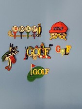 Embroidered Iron On Golf Patches