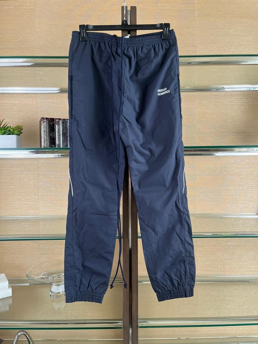 VETEMENTS UNIDAD HOMBRES トレーナー M Vetements , Logo Unidad Hombres Track Sweatpants in Navy BNWT S | eBay