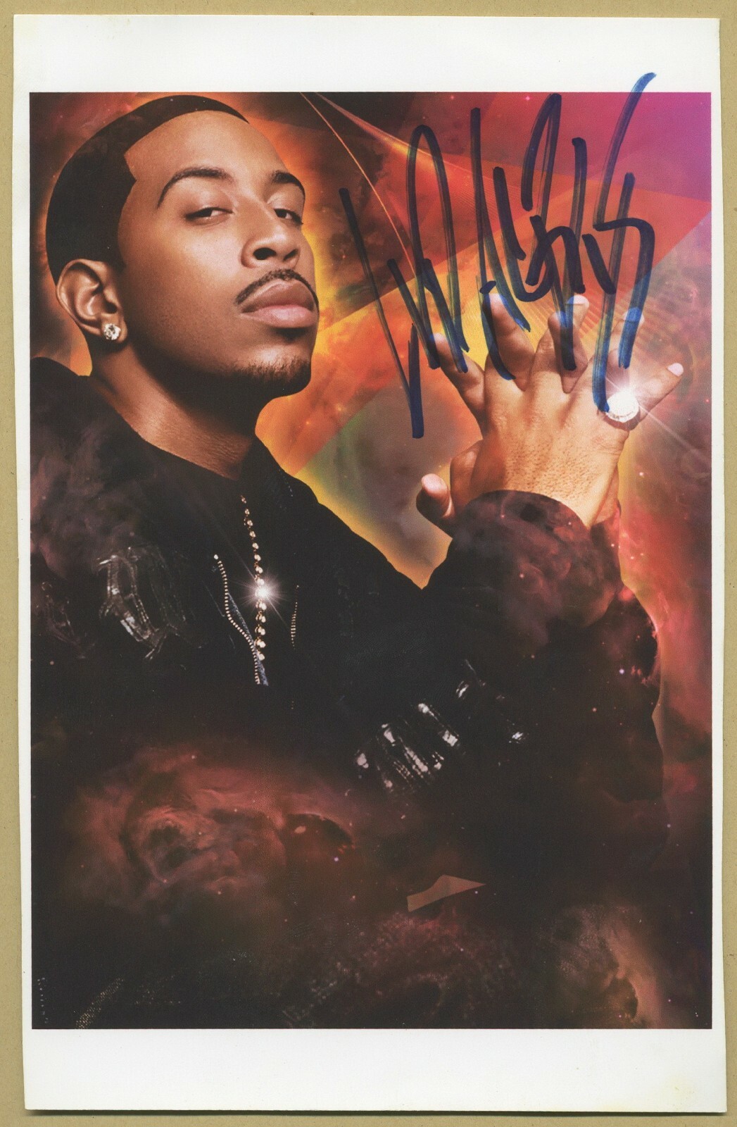 Ludacris - American rapper and actor - Rare authentic signed photo ...