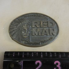 RED MAN CHEWING TOBACCO BELT BUCKLE