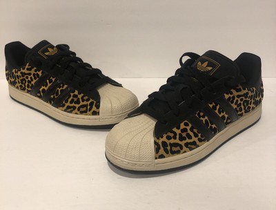 adidas superstar womens leopard print