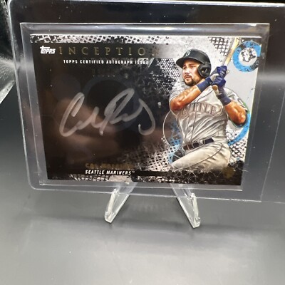 2022 Inception Cal Raleigh Silver Signings /99 Rookie Auto 
