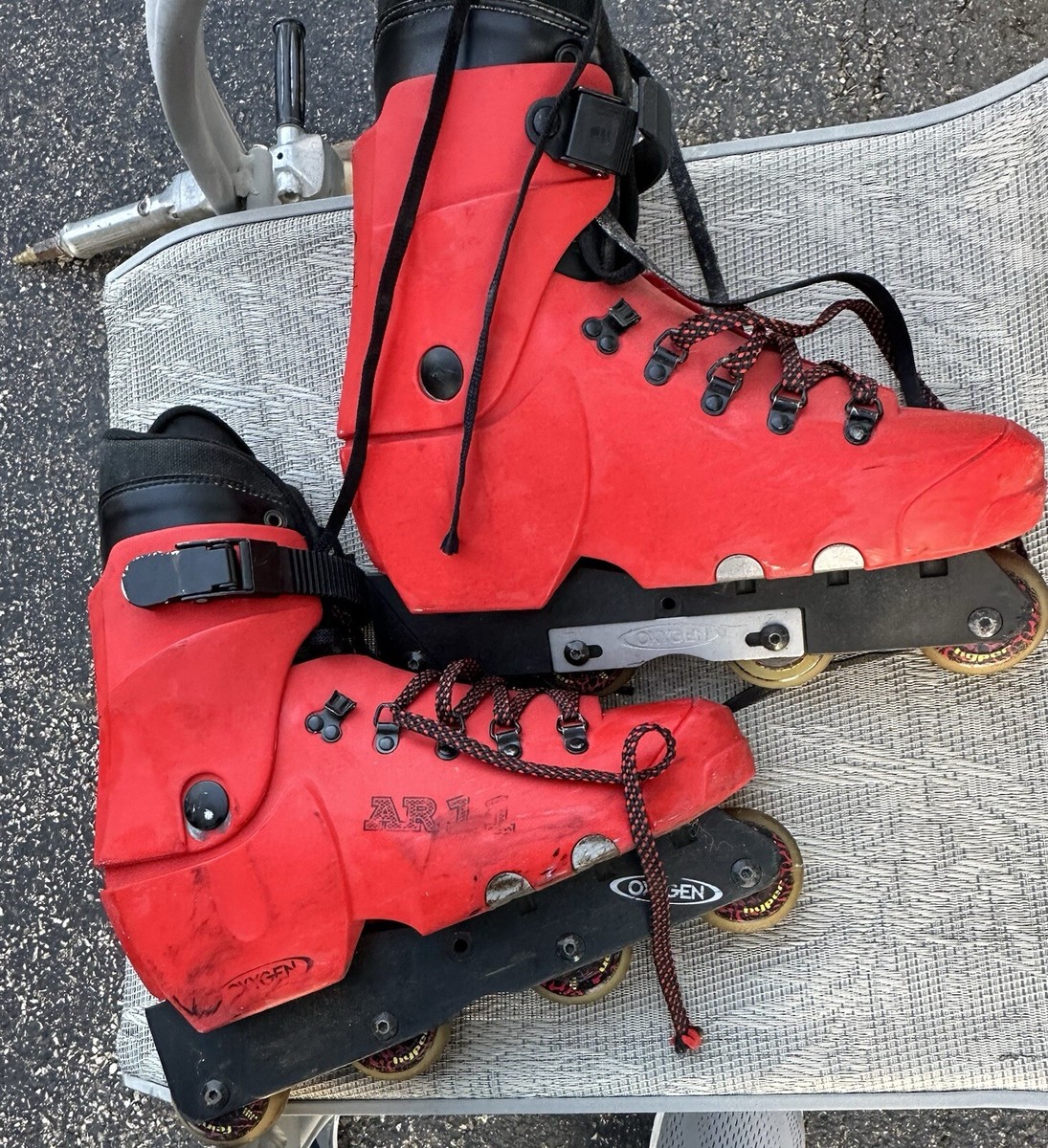 RARE Oxygen ARGON 1.1 Scott Bentley 29 Skates | eBay