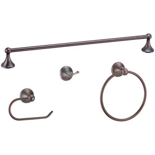 Designers Impressions Toilettenpapierhalter – Ölrubin Bronze, Verdeckte Montage