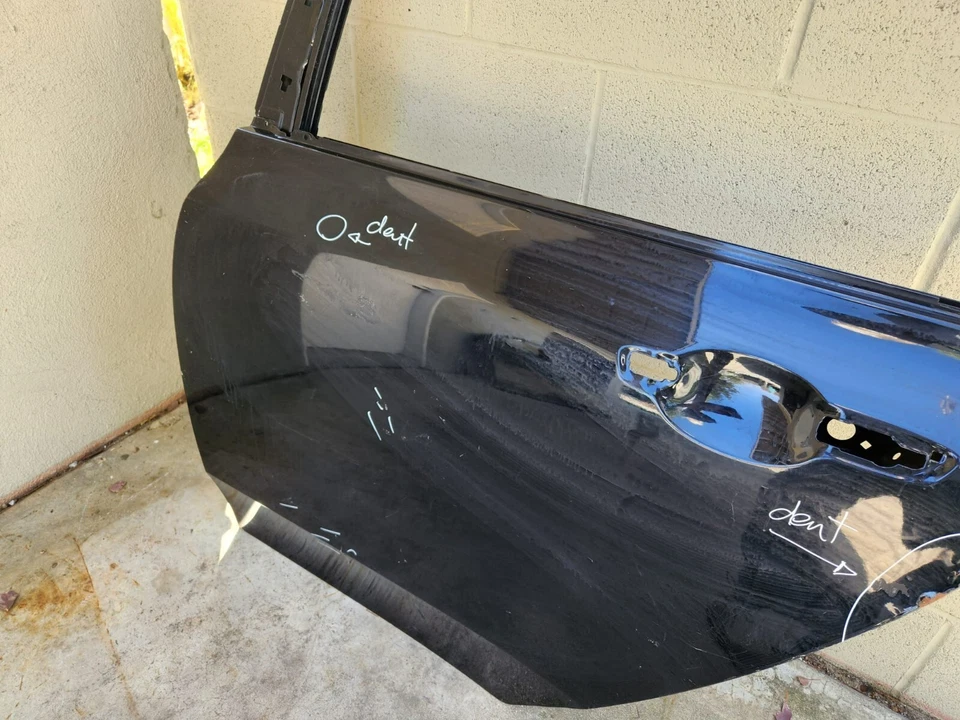 con abolladuras 2009-2014 ACURA TL PUERTA TRASERA IZQUIERDA CONDUCTOR 2010 2011 2012 2013 OEM Foto 4 de 4