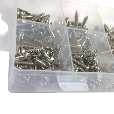 Stainless Steel Self Tapping Philips Screws Rust Resistant Assorted Screw Set UK