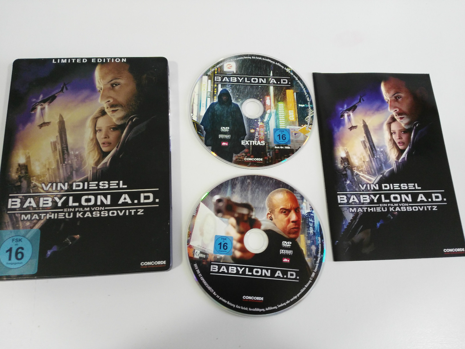Babylon A.D. 2 DVD Steelbook English Deutsch - German Edition Vin Diesel - Am