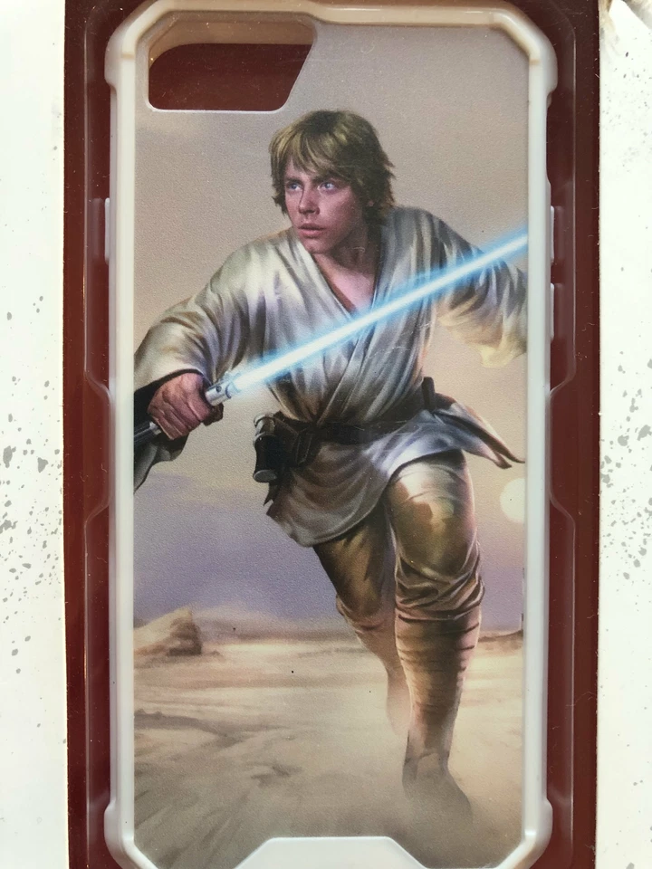 Funda de teléfono Disney Star Wars para iPhone 6/7 Luke Skywalker Thinkgeek 14+ Foto 4 de 4