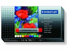 Staedtler Karat Oil Pastels - Assorted Colours - Pack of 12
