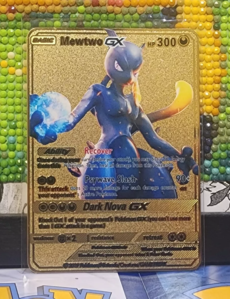 HANDMADE Pokemon Custom Card Armored Mewtwo / Mewtwo V Star 