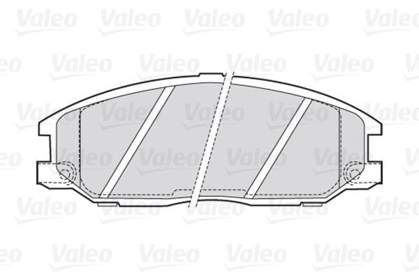 Kit plaquettes de frein Valeo 301505 frein à disque automobile