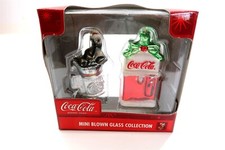 Coca-Cola Mini Blown Glass Ornament Collectio...