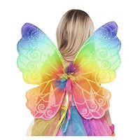 Amscan International Children Rainbow Fairy Wings Amscan International Children Rainbow Fairy Wings