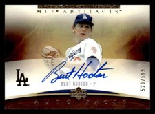 2005 Upper Deck Artifacts Burt Hooton Auto Autograph 529/599 JX4105