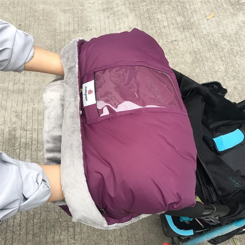 Winterhandschuhe Kinderwagen Buggy Fleece Handmuff Warm Anti-Frost - Bild 3 von 4