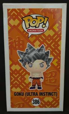 Funko Pop! Animation: DBS - Goku - (Ultra Instinct Form) - Dragon Ball - Figurine en Vinyle à