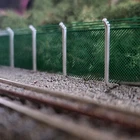 Model Railway Chain-link Fencing 1:76 OO gauge