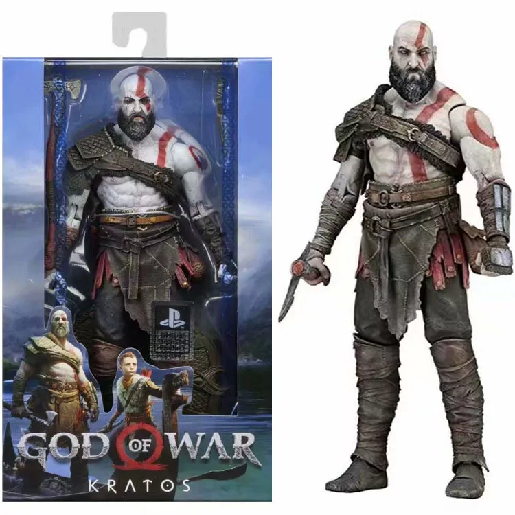  NECA God of War (2018) - 7 Scale Action Figure - Kratos : Toys  & Games