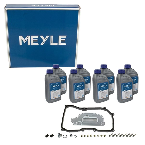 Meyle Getriebefilter Satz 6-Gang AQ250 + 8L GetriebeöL FüR VW Golf 5 Passat B6-image