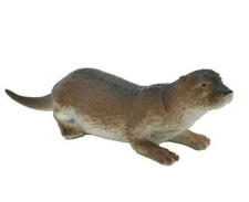 Otter River Realistic Small Toy Model Plastic Replica Forest Animal 5" F6007
