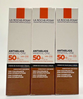 3X! NEW! La Roche Posay Anthelios Mineral One SPF50+ 05 BRUNE BROWN 30ml