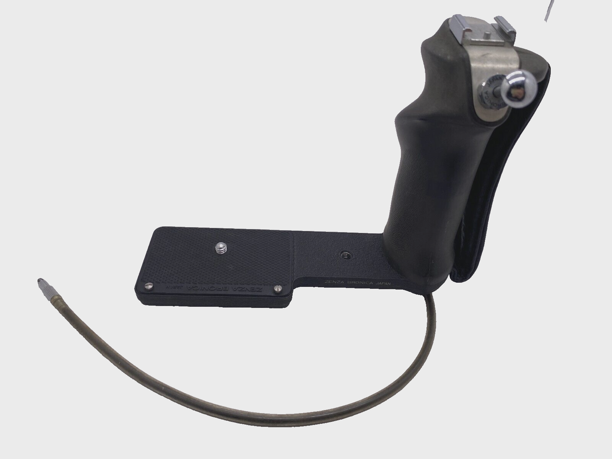 Near MINT] Zenza Bronica Left Hand Grip Shutter Release for S2 EC