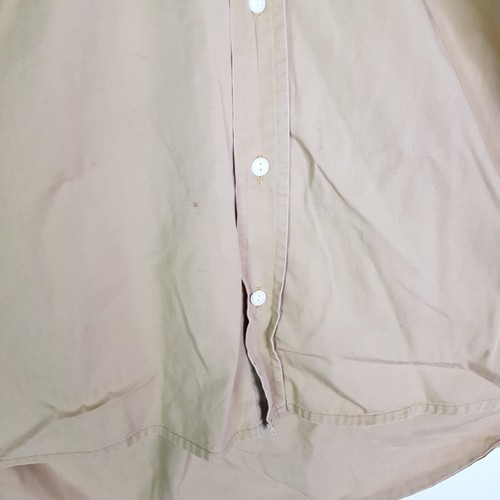 Vintage Marcs Sydney Canvas Shirt Mens L Beige Long Sleeve Regular Fit - Foto 8 di 14
