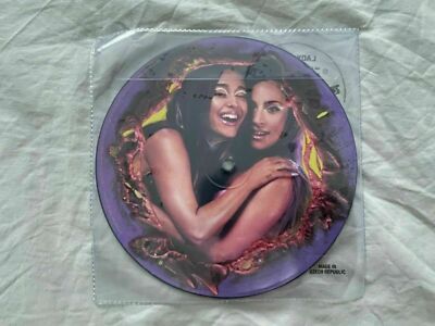 LADY GAGA ARIANA GRANDE Rain on Me limited 7'' vinyl single Chromatica Sour Candy