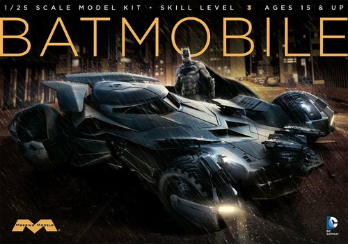 Batman Vs. Superman Dawn Of Justice Batmobile Model Kit SEALED 18BMO01 - Picture 1 of 5