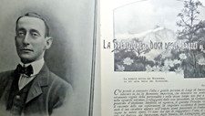 la spedizione del Duca degli Abruzzi al RUWENZORI V. Sella da rivista orig 1906