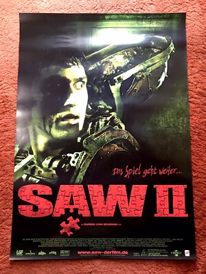 Saw 2 - Das Spiel geht weiter Kinoplakat Poster A1, Tobin Bell, Jigsaw