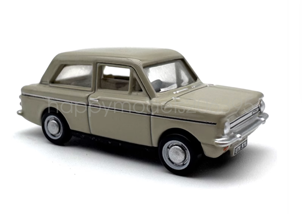 1:76 Scale Green Hillman Mini Sports Classic Diecast Metal Toy Model Collection