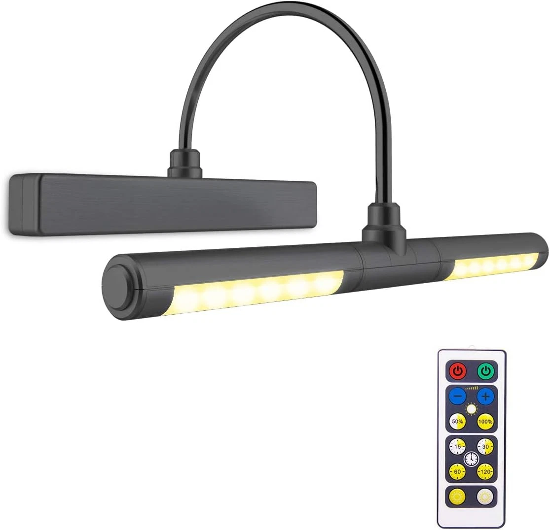 BIGLIGHT Picture Light with Remote Control Wireless Battery
