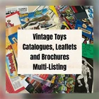 Vintage Toy Catalogue Leaflet Brochure Instructions Assorted MULTI LISTING