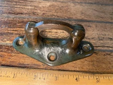 Vintage Cast Bronze Opening Chock 5" LONG Great Patina